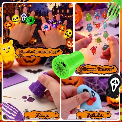 342PCS Halloween Party Favors, Goodie Bag Stuffers with Squishies - Image 6