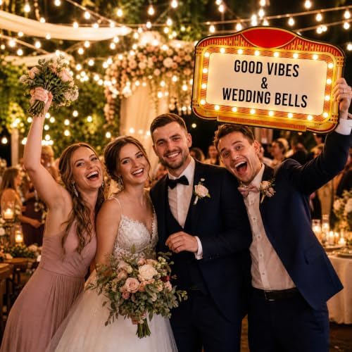 Aurelema 1pcs 23.6'' LED Custom Bottle Service Sign for Wedding Night Club - Image 3