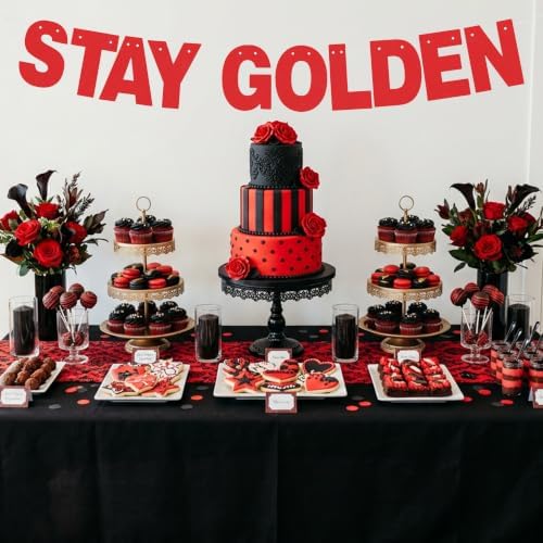 BEISHIDA 116 PCS A-Z DIY Letter Banner Kit Make Your Own Banner Including 111 Letters and Numbers 3 Rope and 2 Threading Device,Customized for Birthday Graduation Wedding Decor Matte Red - Image 4