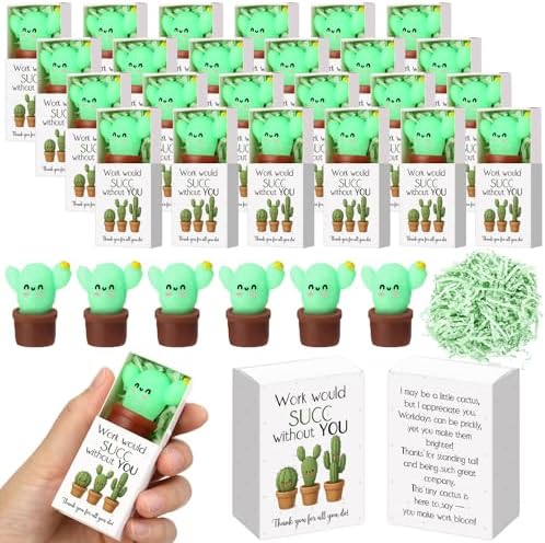 24 Sets Employee Appreciation Gifts with Boxes by Wettarn
