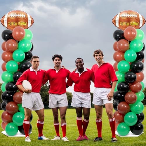 2 Sets Football Balloon Column Stand Kit Adjustable Football Balloon Decor - Image 5