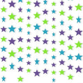 Patelai Glitter Star Garland Banner Christmas Decor 130 Feet Star Hanging Banner Twinkle Backdrop for Homecoming Classroom Wedding Birthday Halloween Party Supplies (Dark Purple, Fluorescent, Green) by Patelai