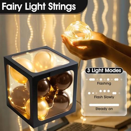 Ledido Baby Boxes with Letters & Fairy Lights for Baby Shower Decorations - Image 2
