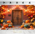 7x5Ft Fall Backdrop Fall Thanksgiving Backdrops for Photography Autumn Backdrop with 4 Grommets Fall Background Maple Leaves Pumpkins Harvest Party Photo Booth Banner Studio Props by DuoduoBuy