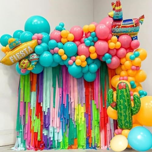 MEBAY Rainbow Balloons Garland Arch Kit, 146Pcs 5 Assorted Color Latex Balloon Different Sizes 18 12 10 5 Inch for Gender Reveal Baby Shower Wedding Birthday Party Decoration - Image 4
