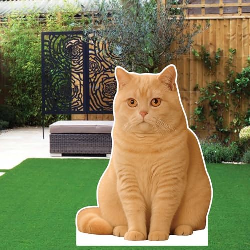 White British Shorthair Cat 5FT LifeSize Cardboard Cutout, 1 PC - Image 4
