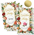 50 Pcs Garden Party Scratch off Game Cards for Spring Summer Party by Unknown