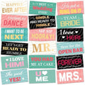 Beeveer 24 Designs Wedding Photo Booth Props, Double Sided PVC Signs by Beeveer