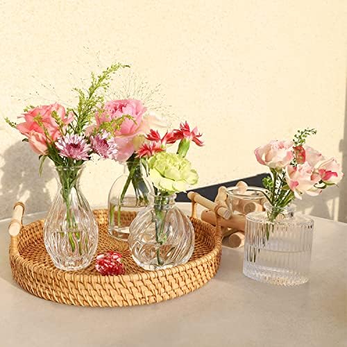 Bud Vases in Bulk 24, Small Glass Vase for Table Centerpieces - Image 5