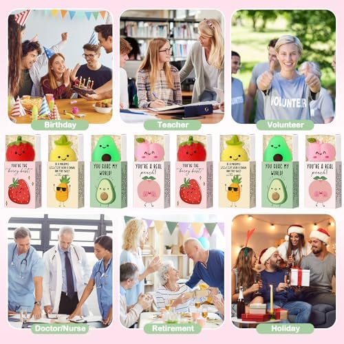 24 Sets Appreciation Fruit Gifts Inspirational Party Favors - Image 6