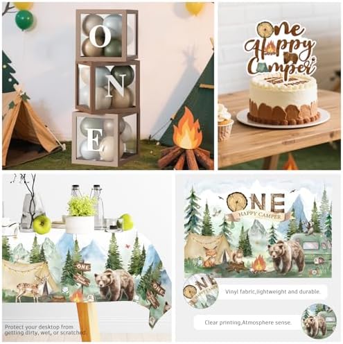 230Pcs 1st Birthday Decorations, All-in-One Set for 20 Guests - Image 6