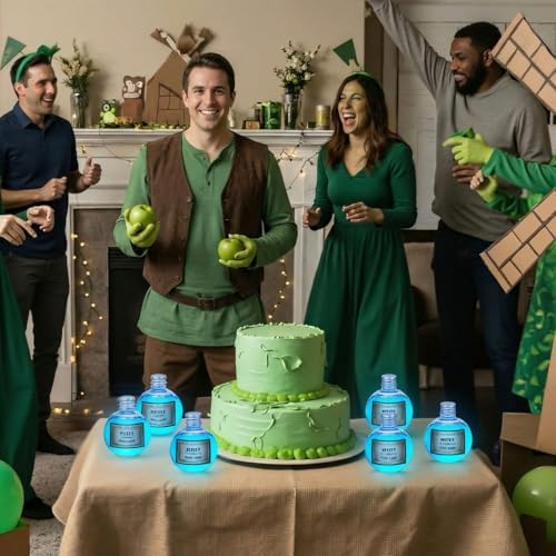 12 Pcs Ogre Party Favors Spherical Potion Bottles, 5.07 oz - Image 4