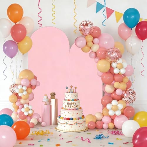Arch Backdrop Cover Set of 2(7.2FT+6FT), Arch Covers Backdrop - Image 6