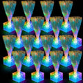 Amylove 16 Pcs Mini Fiber Optic Lamp Glow Party Favors, Clear, 6 Inch by Amylove