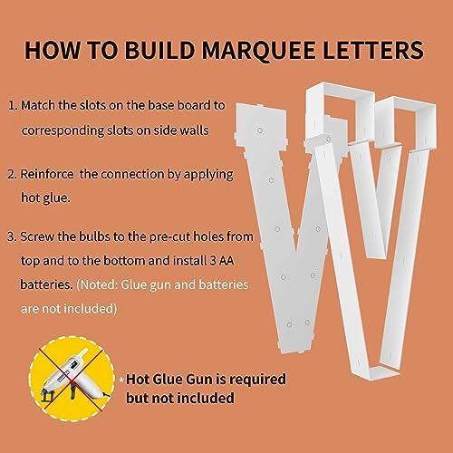 3FT Marquee Letters, Large Light Up Letters V for XV Birthday Party Decor - Image 4