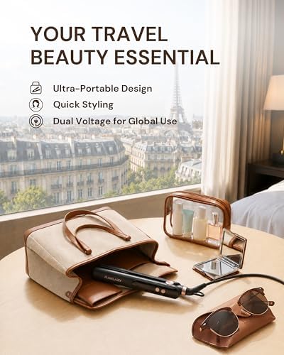 ANNLARY Mini Hair Straightener, Portable Small Flat Iron for Travel - Image 6