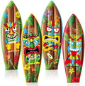JellyArch 4 Pcs Tiki Inflatable Surf Board 36 Inch Tiki Party Decorations by JellyArch