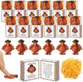 12 Sets Thanksgiving Positive Gifts Fall Turkey Party Favors by Wettarn