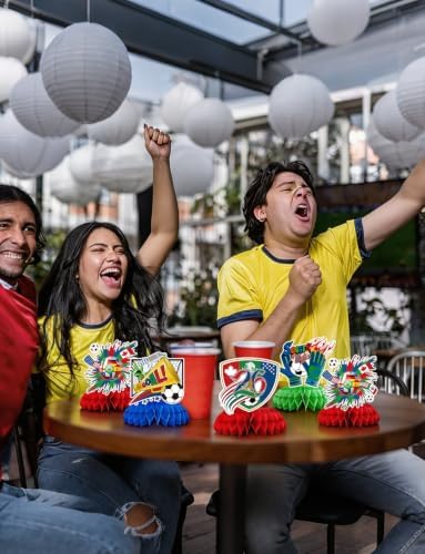 Soccer Table Decorations, 9PCS Soccer Centerpieces for Table - Image 6