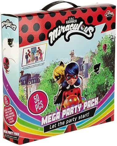 Miraculous 50-Piece Birthday Party Supplies - All-In-One Zag Heroez Themed - Image 6