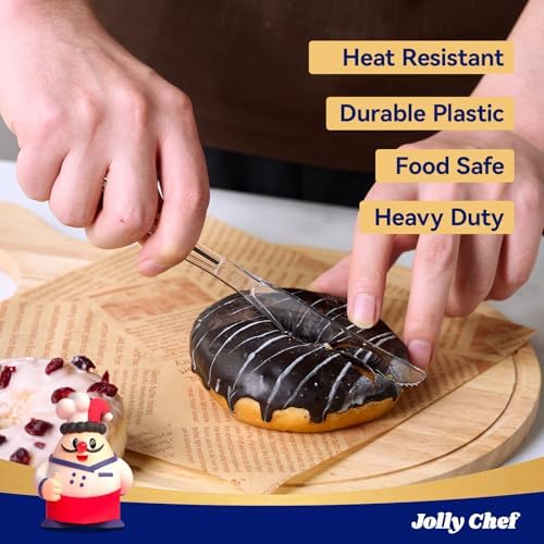 JOLLY CHEF Clear Plastic Knives 7.7 Inch 300 Count Disposable Heavy Duty - Image 3