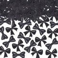 200Pcs Double-sided Black Bows Confetti Bow Bowknot Table Decorations by Cyodoos