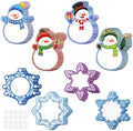 Blulu 40pcs Christmas Cutouts Winter Bulletin Board, Snowman by Blulu