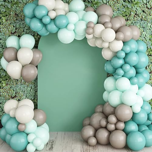 Set of 2 Wedding Arch Cover Stretchy Spandex Fabric Backdrop for Arch Stand - Image 4