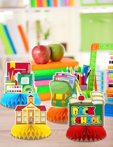 Back to School Table Decorations, 9 Pcs Welcome Back to School centerpieces - Image 3