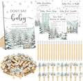 Patelai 321 Pcs Baby Its Cold Outside Baby Shower Decor Winter Themed Game by Patelai