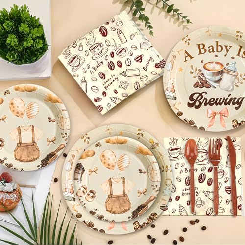 180Pcs Halloween Ghost Party Supplies Paper Plates and Napkins Serve 60 - Image 4