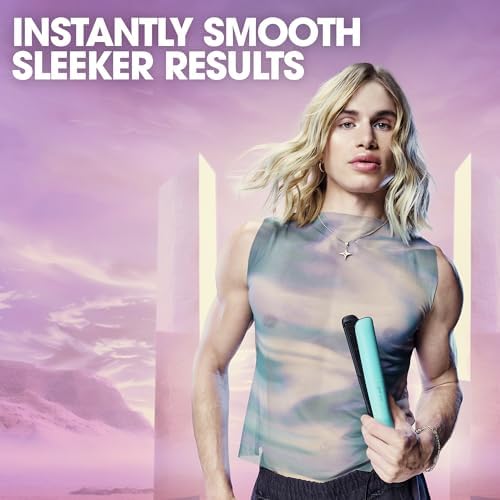 ghd Gold Styler 1" Flat Iron Hair Straightener, Mystic Aqua - Image 4