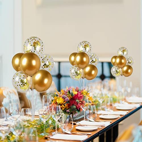 10 Sets of Balloon Stands for Table Balloon Stand Allowing Balloons To Float Without Helium Tank Balloon Holder Decorations for Birthday Party Wedding Festival Christmas - Image 4
