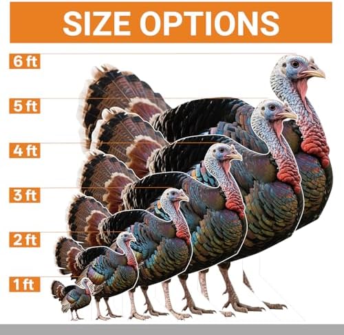 Turkey Life Size Cardboard Cutout, 5FT Photo Booths & 1PC - Image 2