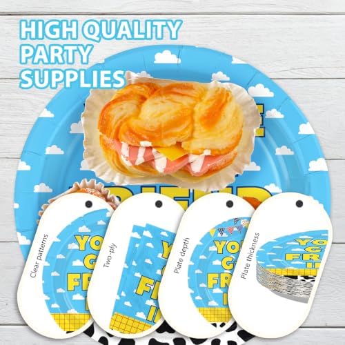 96Pcs Cartoon Story Birthday Party Decorations Serves 24 - Image 6