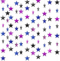 Patelai Blue Black Purple Glitter Star Garland Banner Decor, 130 Feet Bright Star Hanging Bunting Banner Backdrop for 2025 New Year Decor Graduation Wedding Birthday Christmas Party by Patelai