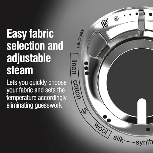 CHI Steam Iron for Clothes with Vertical Steam Burst, 1700 Watts, 8" Cord - Image 5