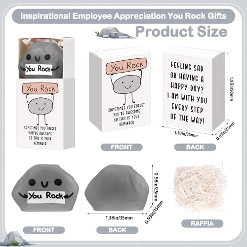 40 Sets You Rock Gifts Inspirational Party Favors with Support Boxes - Image 2