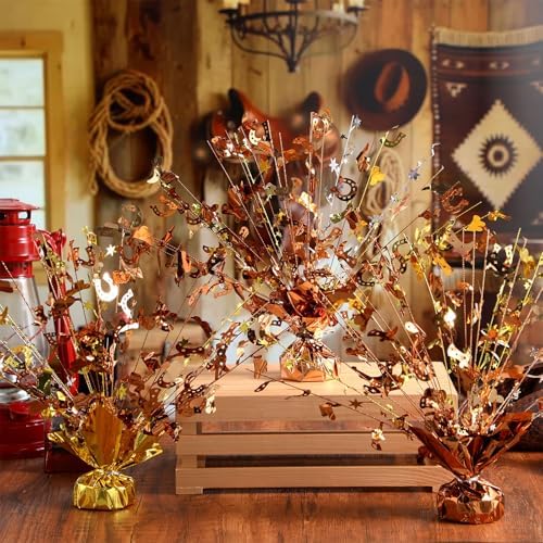 3 Pcs Western Cowboy Table Centerpieces Wild West Party Decors - Image 3