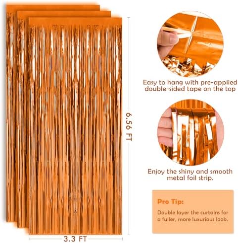 OHOME Thanksgiving Decorations -Thanksgiving Backdrop Streamers | Friendsgiving Decor for Indoor Outdoor Outside - Fall Porch Banner Essentials for Door Wall Party Favors Photo Booth Props,2 Pack - Image 6