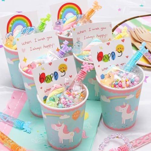 Unicorn Mini Bubble Wand with Gift Box, 32 Piece Bulk Party Favors Decor - Image 5
