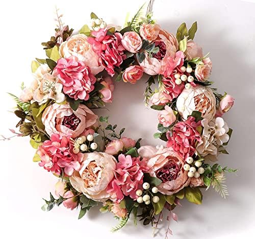 FACINOC Peonies Artificial Flowers Pink Bouquet Box Set Fake Peony Bulk - Image 4