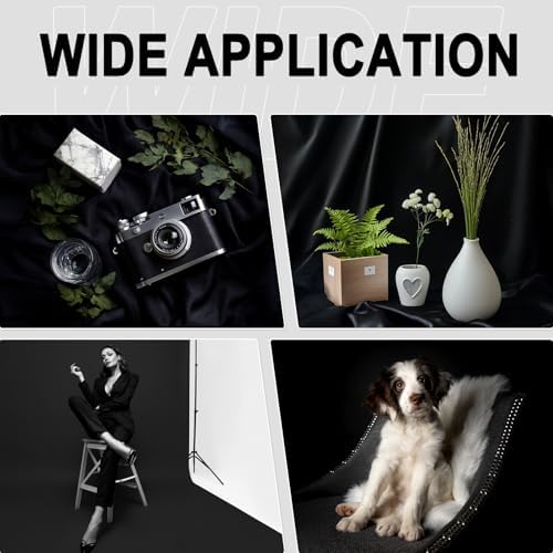 GFCC 5FTx7FT Black Backdrop Background for Photography Photoshoot - Image 5