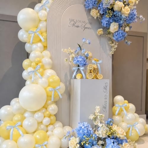 Pastel Yellow Balloon Arch Kit for Butter Birthday Decorations - Image 7