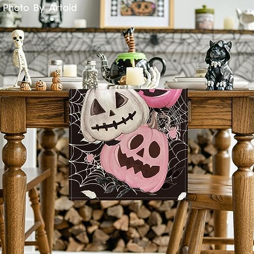 Artoid Mode 210 GSM Halloween Table Runner Home Party Decor 13x72 Inch - Image 2