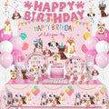 Cocomigo 230PCS Puppy Birthday Party Decorations Set Serves 25 by cocomigoPartyHome