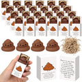 48 Sets Positive Funny Gifts Poo Stress Balls with Boxes by Wettarn