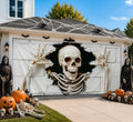6 x 13 FT Giant Skull Halloween Garage Door Decorations Skeleton Garage Door Cover Hanging Banner,Horror Skull Backdrop Mural for Home,Outdoor,Indoor,Spooky Party,71 x 157 Inch by THISFIND