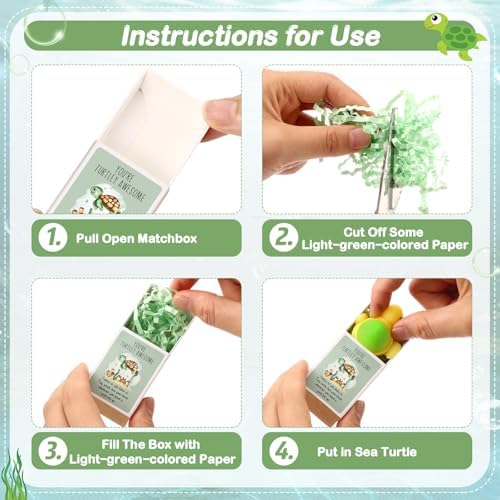 24 Sets Appreciation Turtle Gifts You are Awesome Party Favors - Image 3