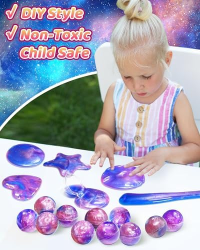 24 Pack Galaxy Slime Party Favors Classroom Prizes for Kids Teens 4-8, 8-12 - Image 4